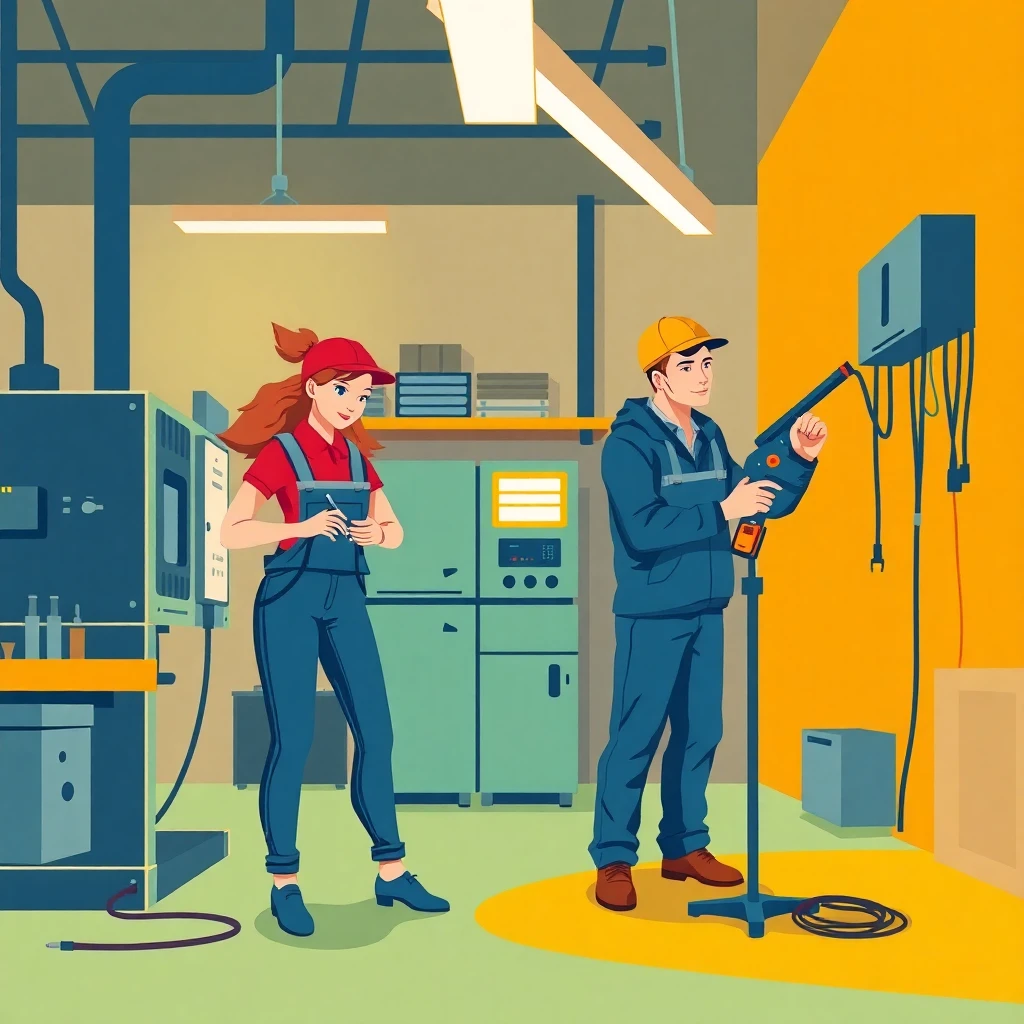 Comparaison : Agent de Production vs Électricien Industriel