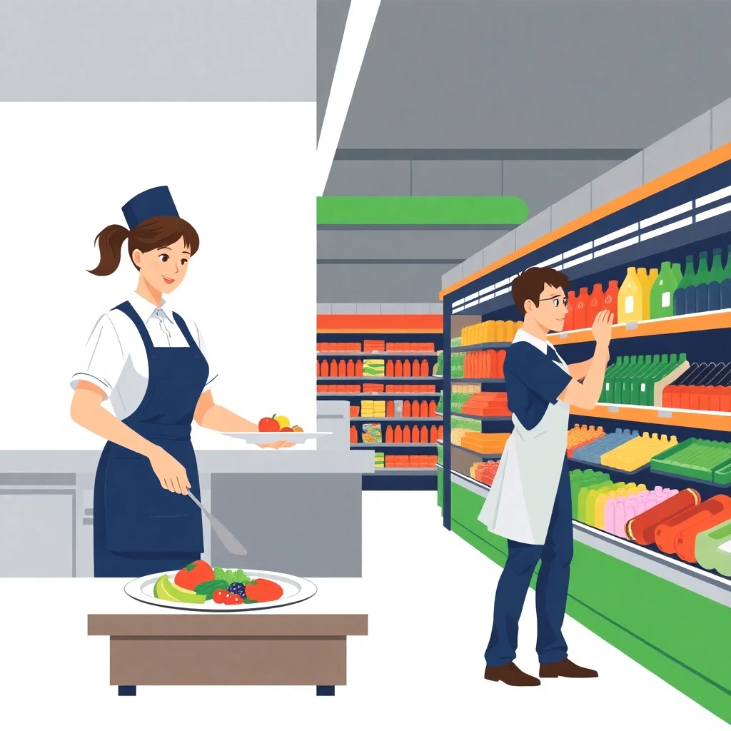 Cuisinier vs Adjoint de Rayon : Quel Métier Choisir Ce Printemps ?