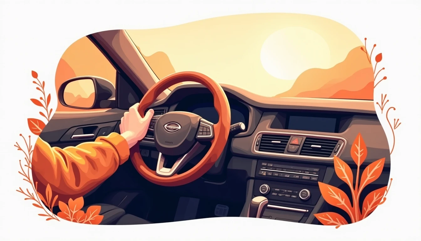 Ouzorp Steering Wheel Cover: Style Meets Function