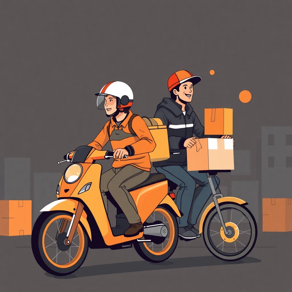 Repartidores en Abril: ¿Motorizado o Vendedor-Entregador?