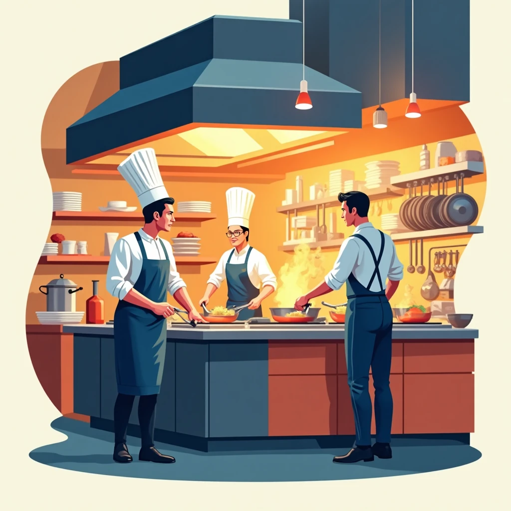 Restaurant Roles: Line Cook vs. Restaurant Manager