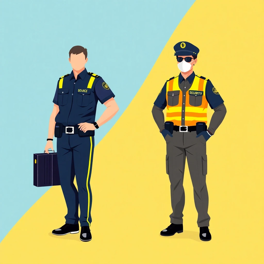 Security Jobs Showdown: Officer vs Guard