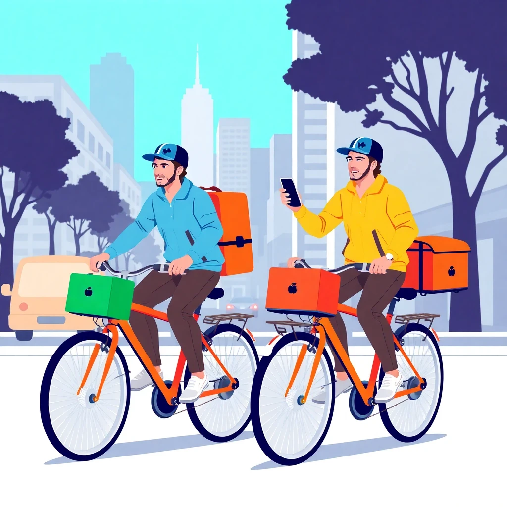 ¿Uber Eats o Glovo? La Batalla de las Apps de Reparto en Abril