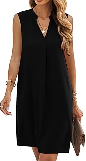 Summer Dresses for Women 2026 Sleeveless Casual Shift Dress