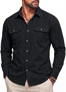 Men's Regular Fit Long Sleeve Shirt