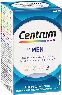 Men Multivitamin & Minerals Supplement, 60 Tablets