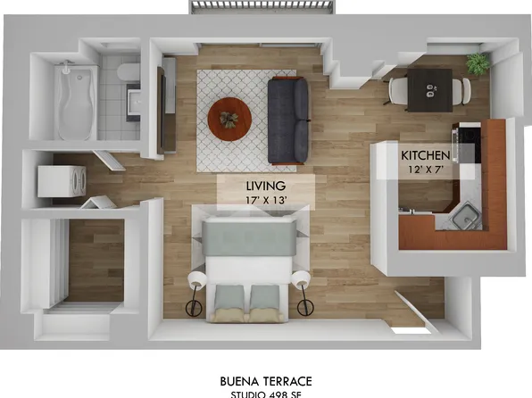 Buena Terrace Apartments in Chicago