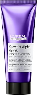 L'Oreal Professionnel Keratin Alpha Sleek Transformative Smoothing Hair Care 2 Weeks of Anti-Frizz Progressively Smooths Hair to Keratin Level 200 ml