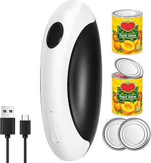 Ouvre-boîte électrique universel, rechargeable par USB