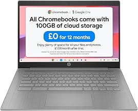 HP Chromebook 14" | Intel Celeron N4500 Processor | 4GB RAM | 64GB eMMC
