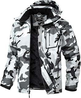 Men's Ski Jacket – Waterproof Warm Snow Coat