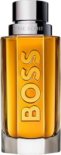 BOSS The Scent - Eau de Toilette for Him - Ambery & Woody Fragrance With Notes Of Ginger, Maninka Fruit, Leather Accords - Medium Longevity