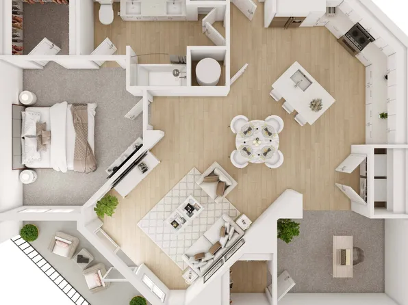 The Parkline Apartments in Houston, TX