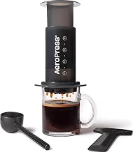 AeroPress Original Coffee Espresso Machine, Barista Level Portable Coffee Maker with Chamber, Piston and Filters, Fast Coffee and Espresso Machine