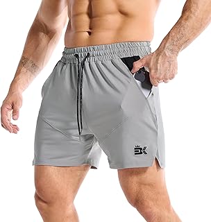 Men's Gym Sports Shorts 5" Dry Workout Running Athletic Short