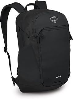 Axis Campus Lifestyle Unisex Backpack, 24L, Black
