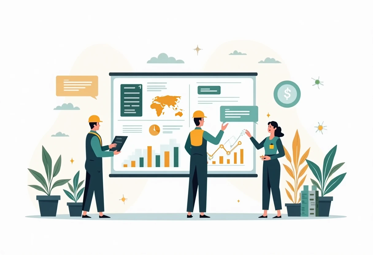 رموز توضح الأدوار الإدارية