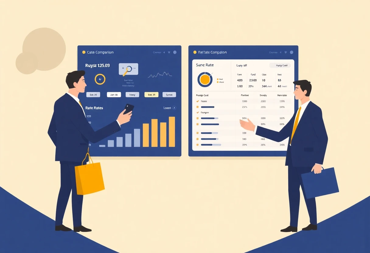 استخدام التطبيقات الرقمية لمقارنة القروض