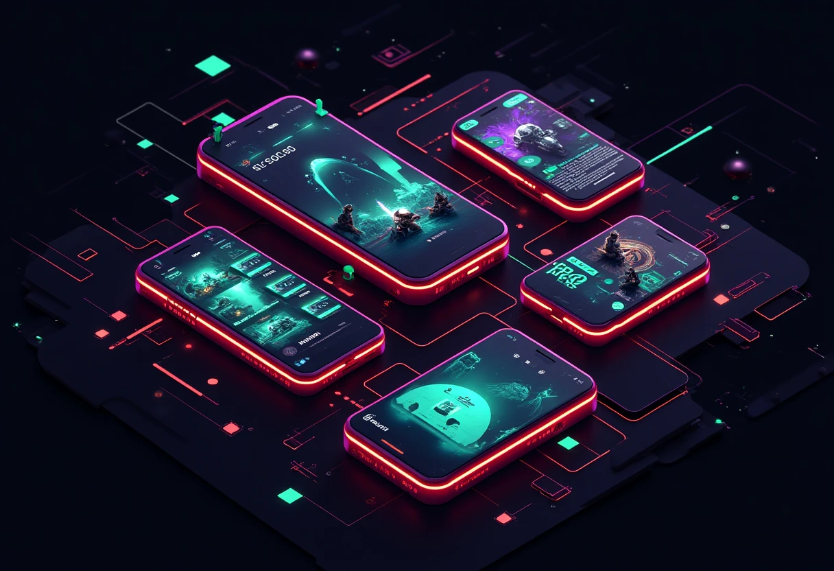 Közösségi média app ikonok