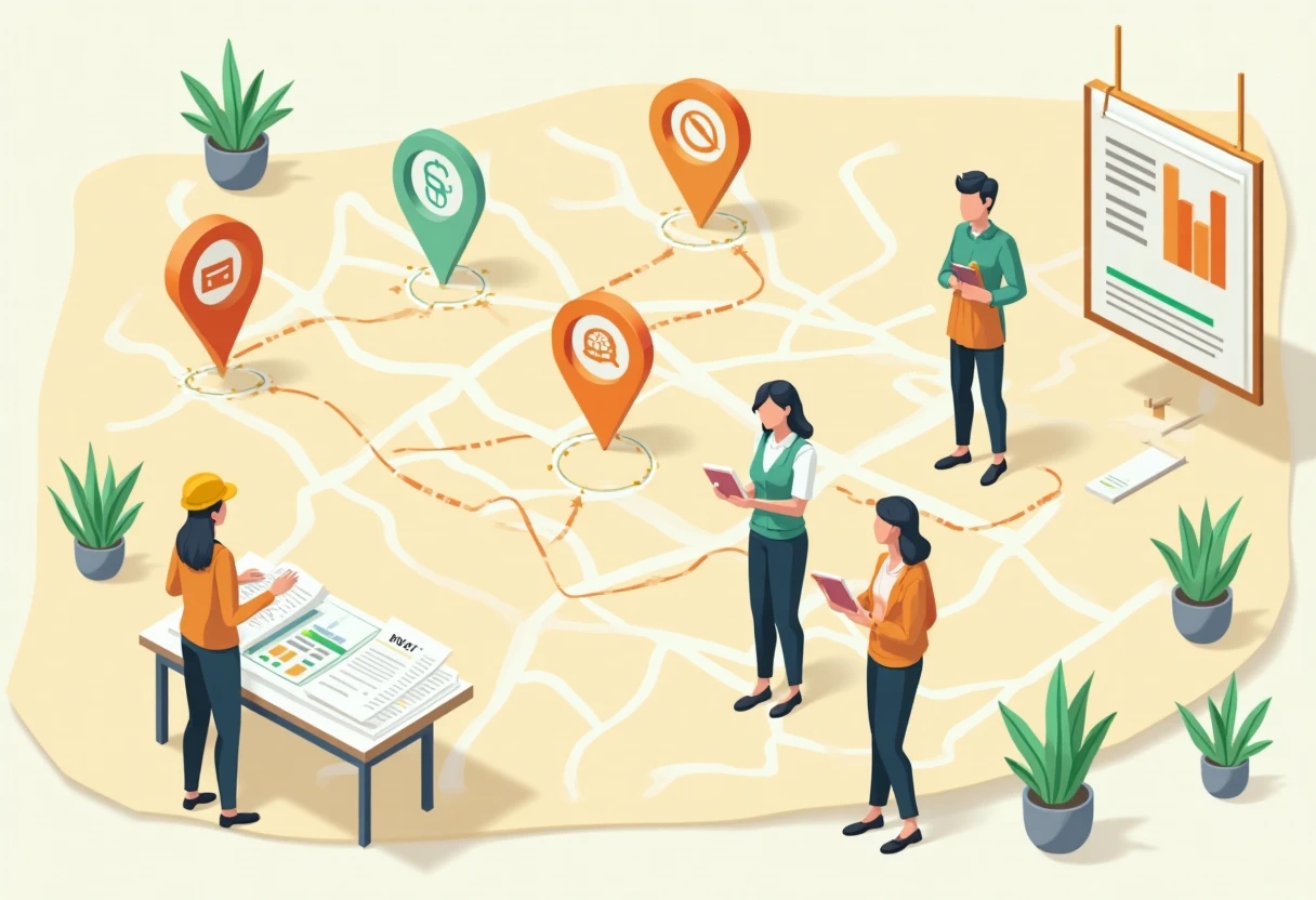 Mapping admin opportunities