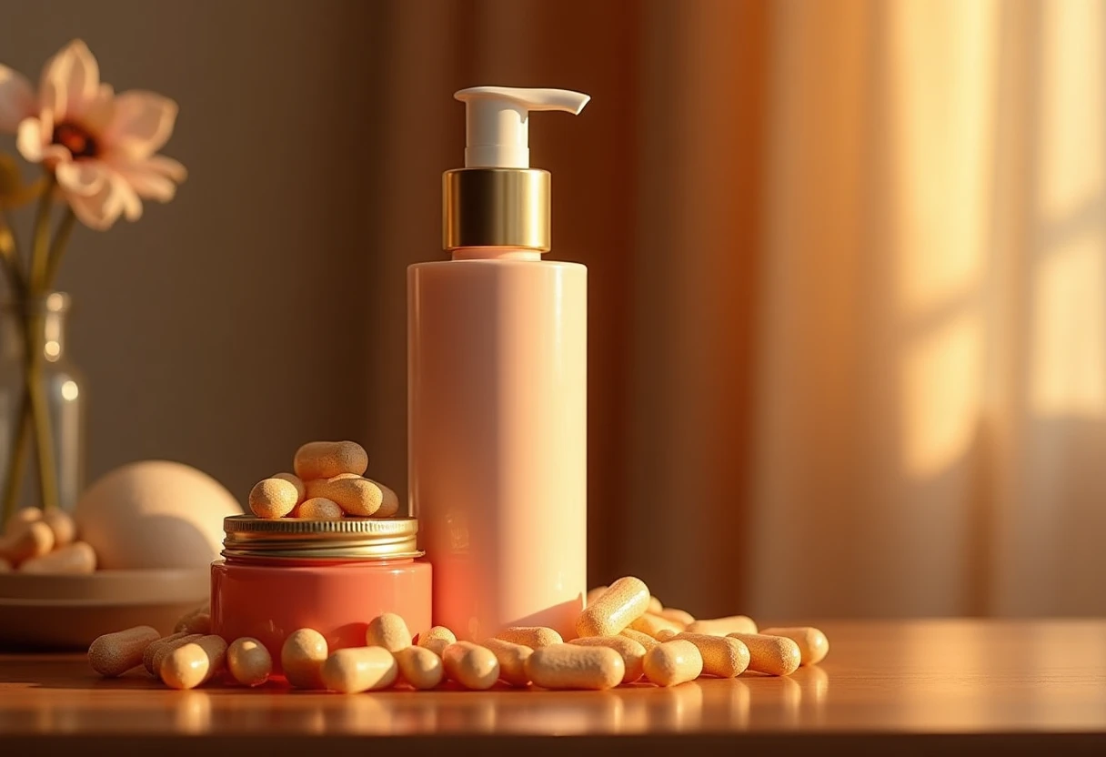 Luxury supplement bottle