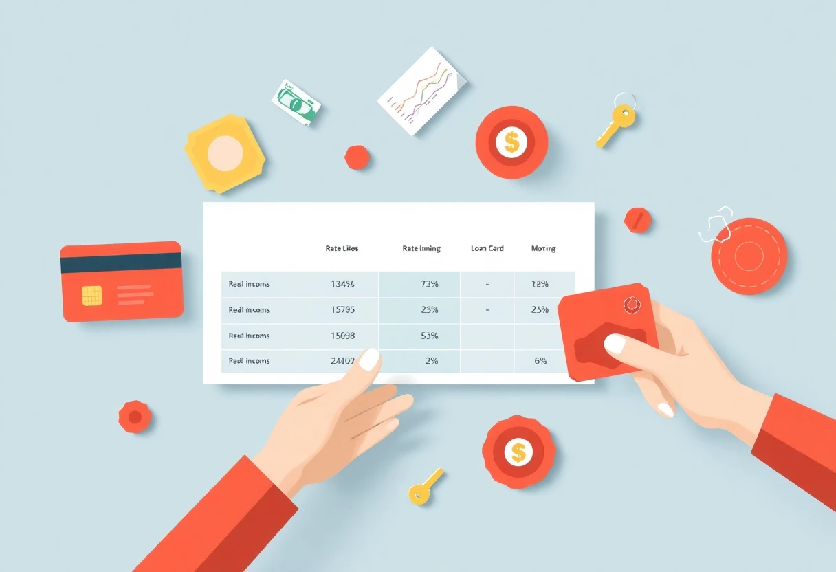 Loan rate comparison chart