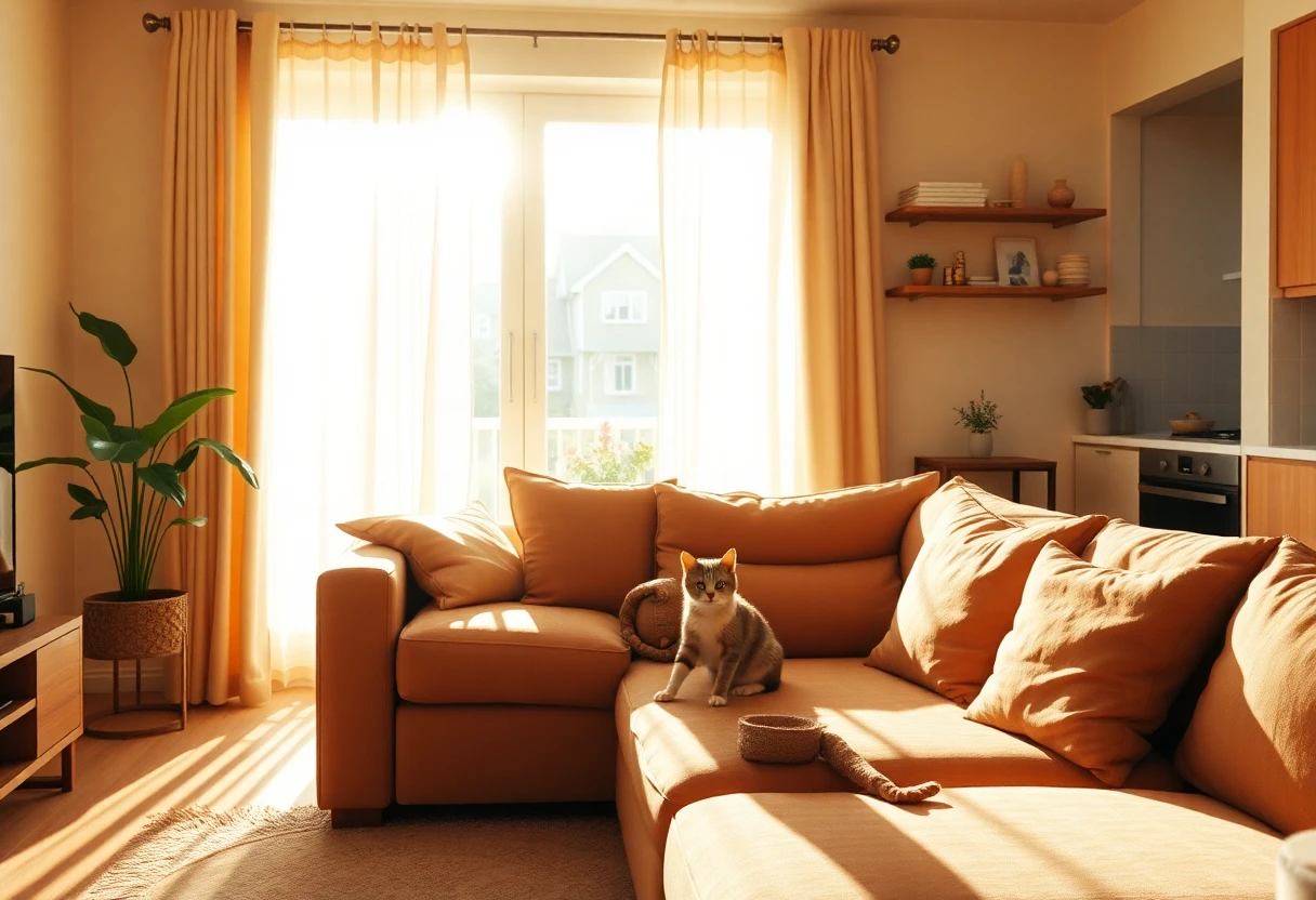 Spacious pet-friendly apartment
