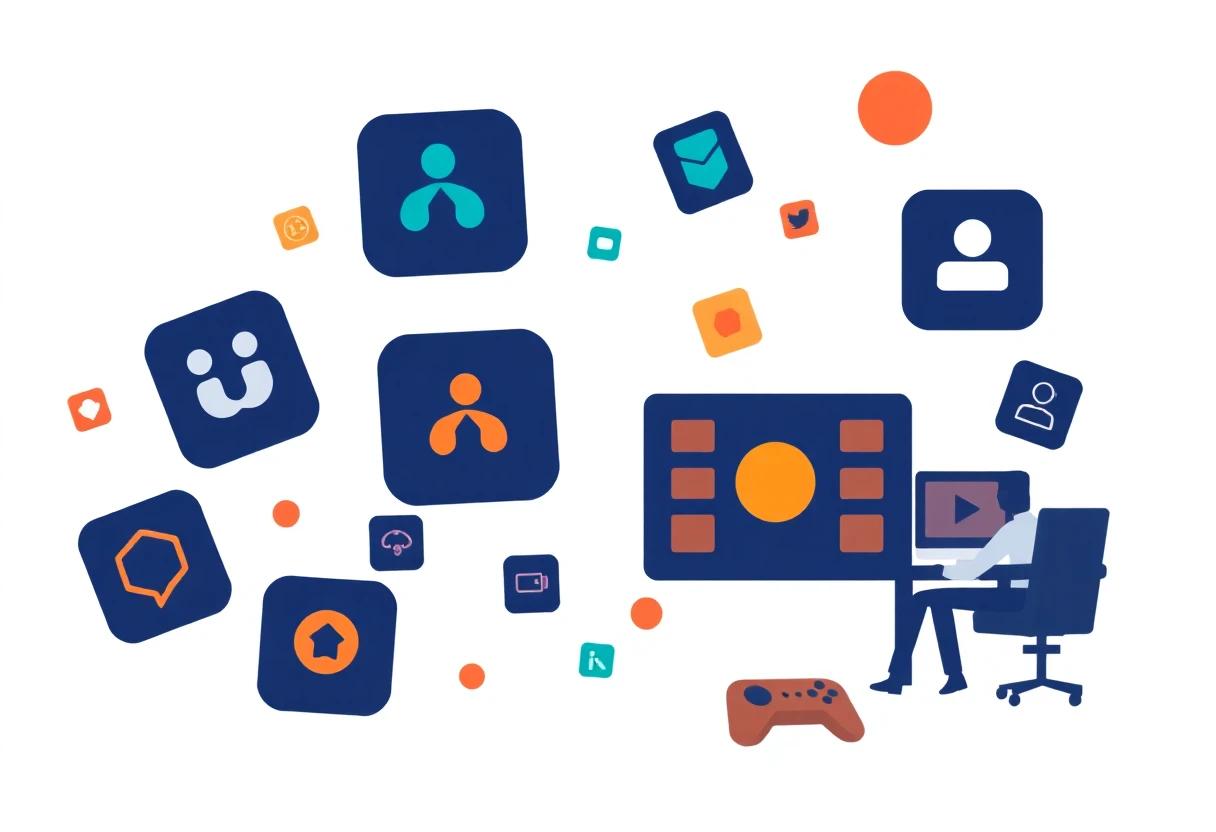 Abstract representation of budget apps