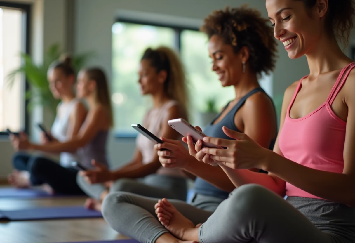 Atividades de fitness em estúdio