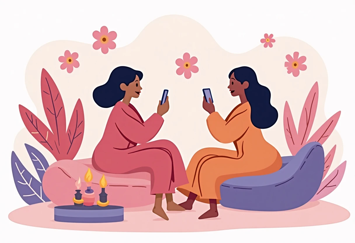 Ambiente de meditação premium