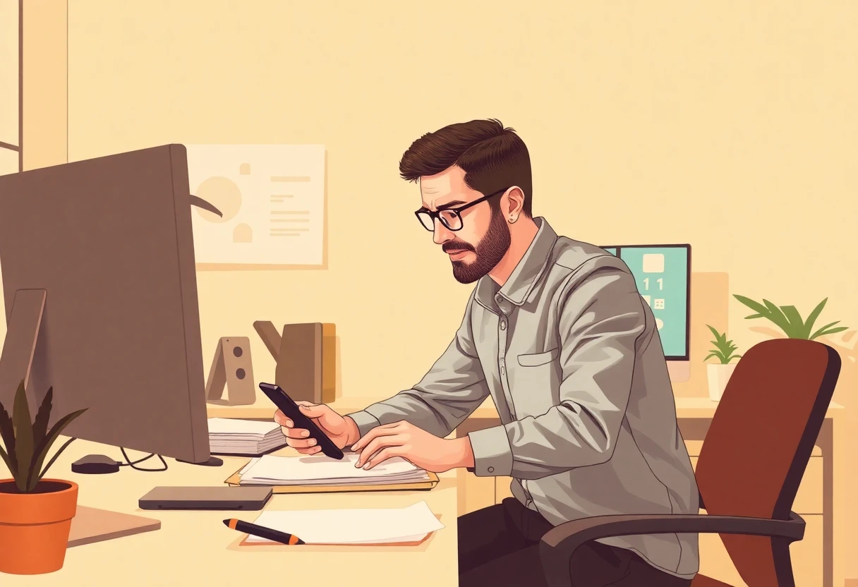 Organização de tarefas com aplicativos de produtividade