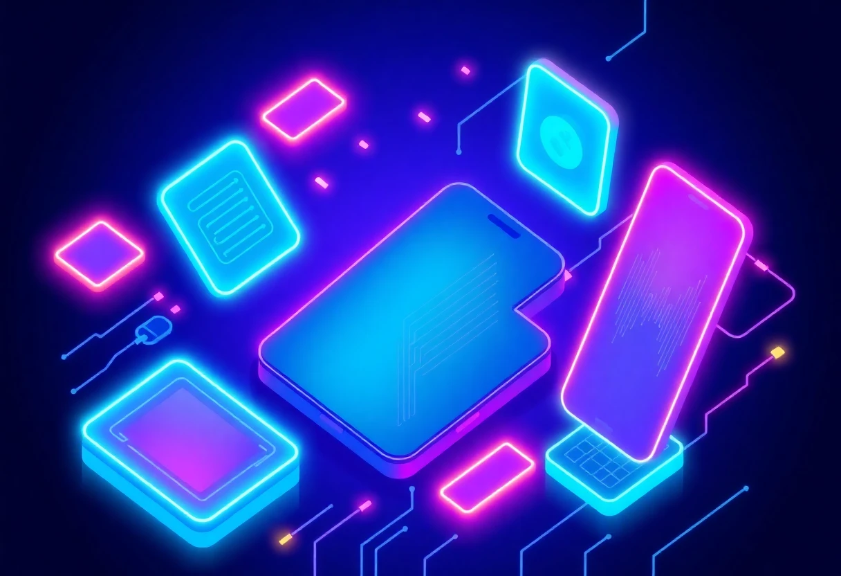 Abstract representation of digital budgeting tools