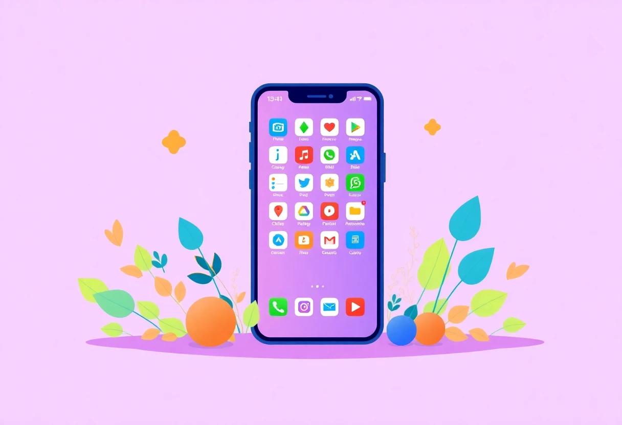 Schermo personalizzabile dello smartphone