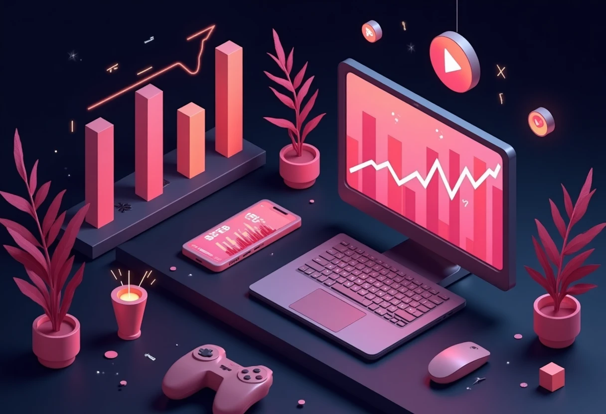 Comparação gráfica de aplicativos de finanças