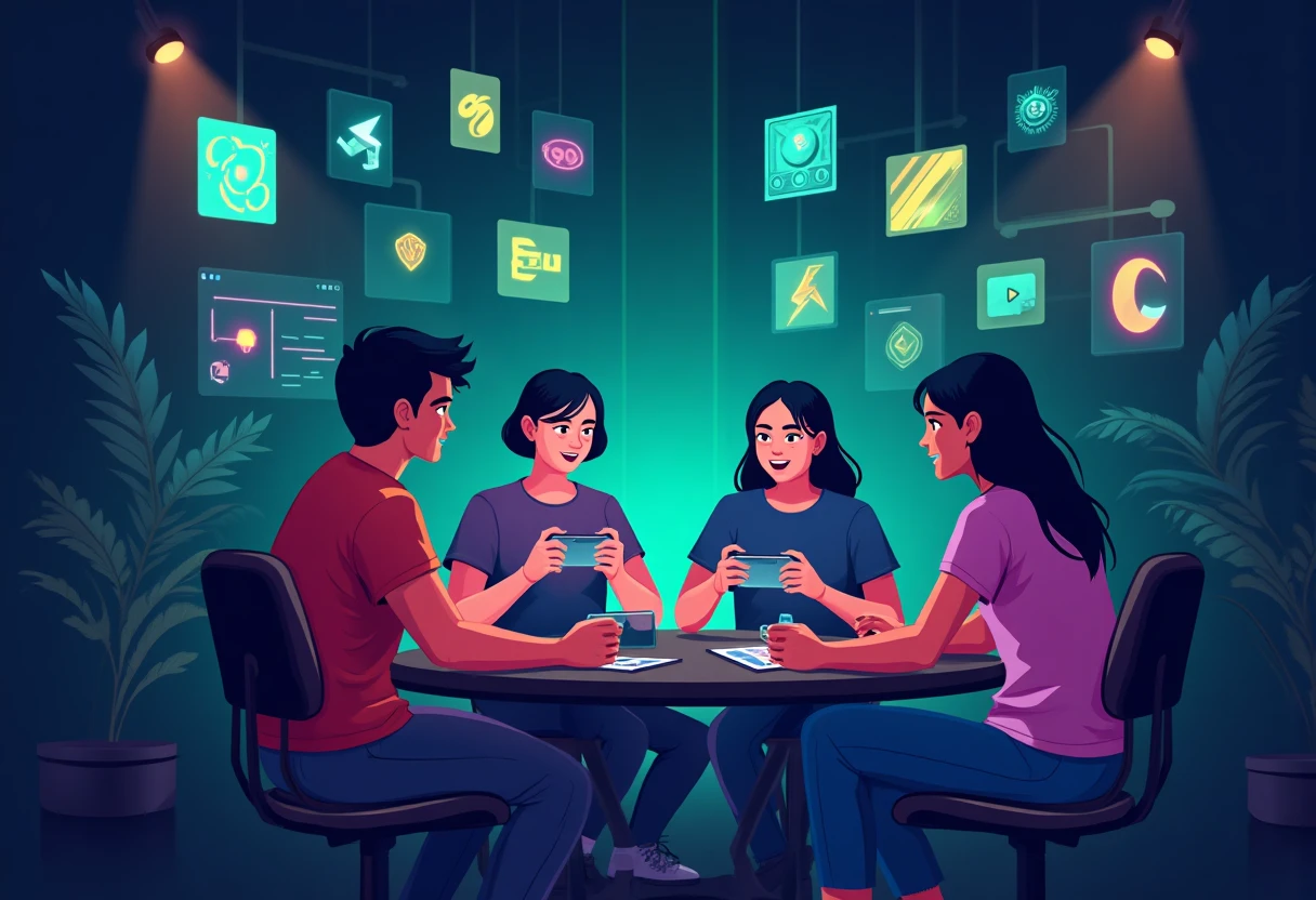 Jugadores de Roblox compartiendo consejos