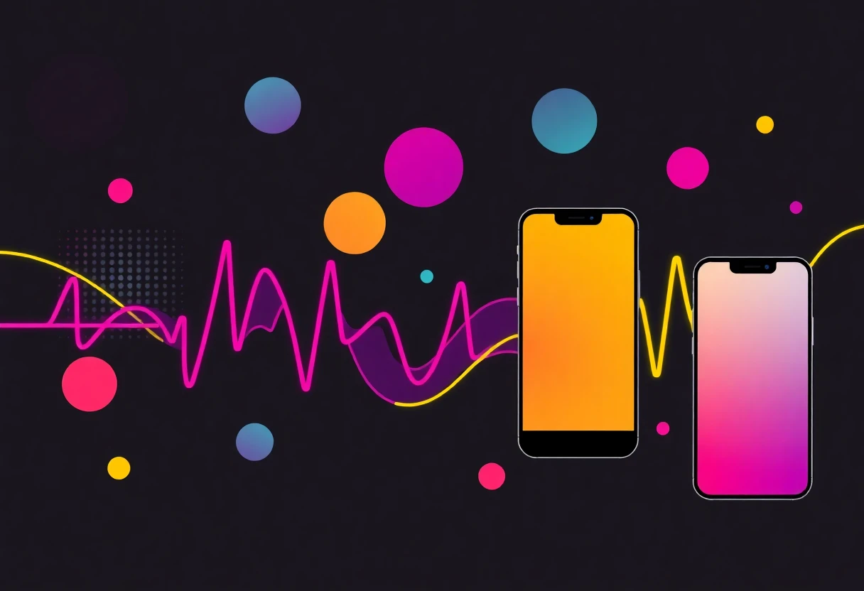 Composição abstrata de apps de saúde
