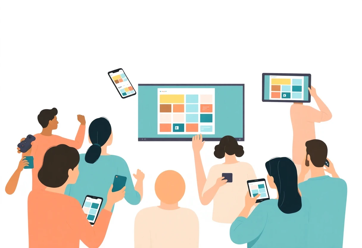 Graphical representation of app distribution