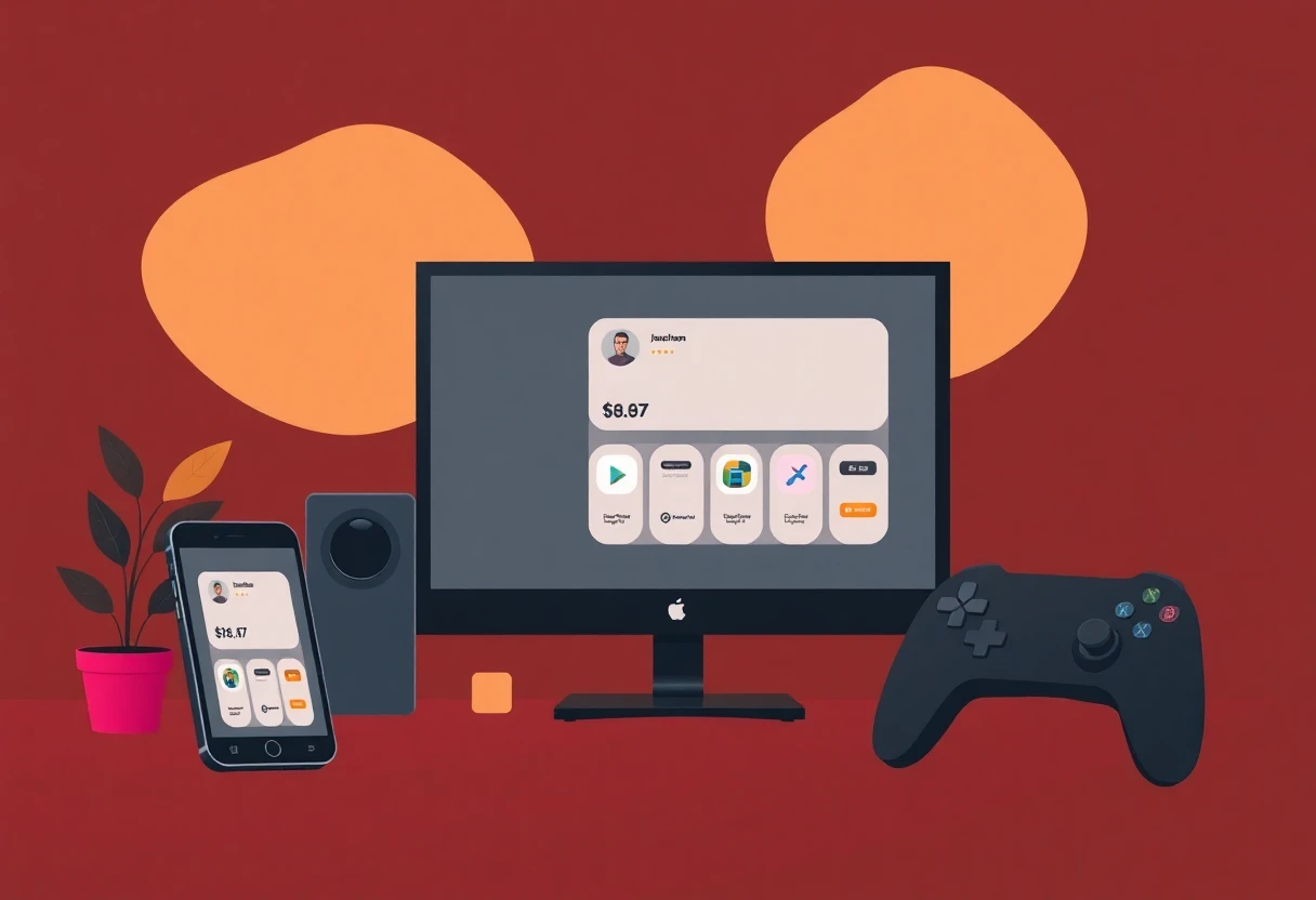 Premium productivity app interface