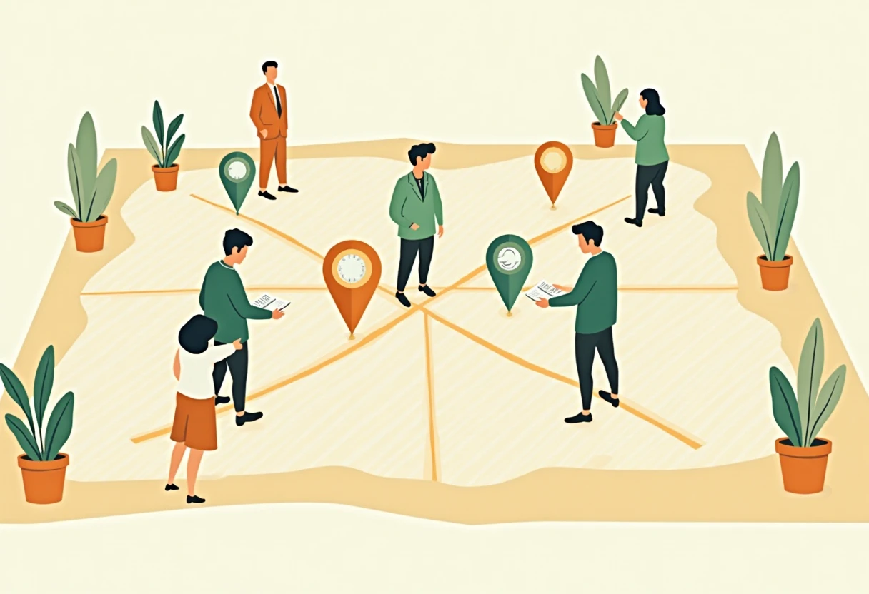 Mapa de oportunidades de emprego em Coimbra