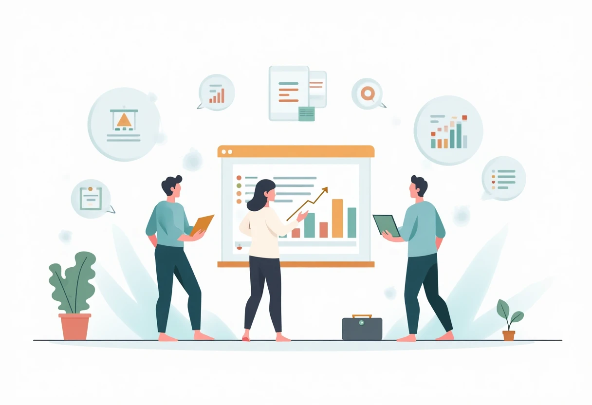 Interface de controle de carreira em TI