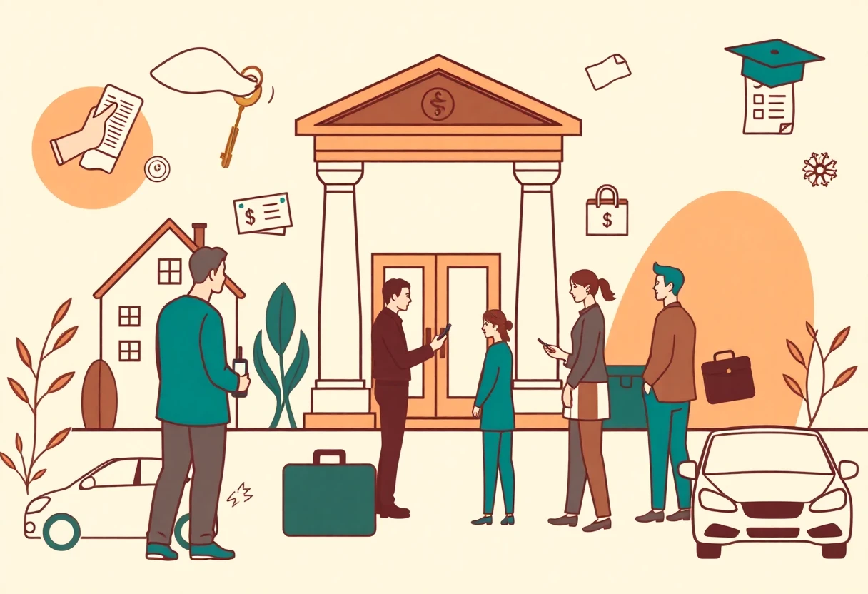 Community bank branch interaction