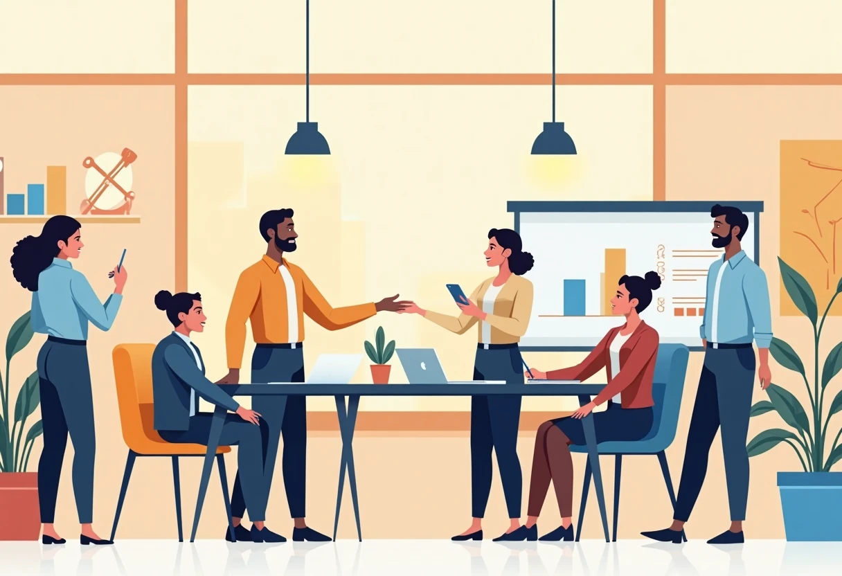 Workplace with focus on balance and growth