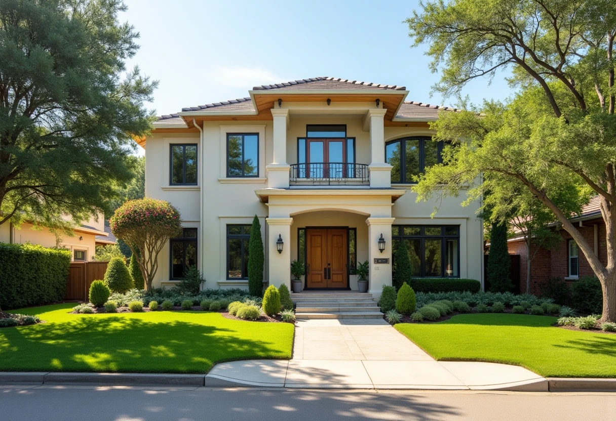 Luxury Austin home exterior