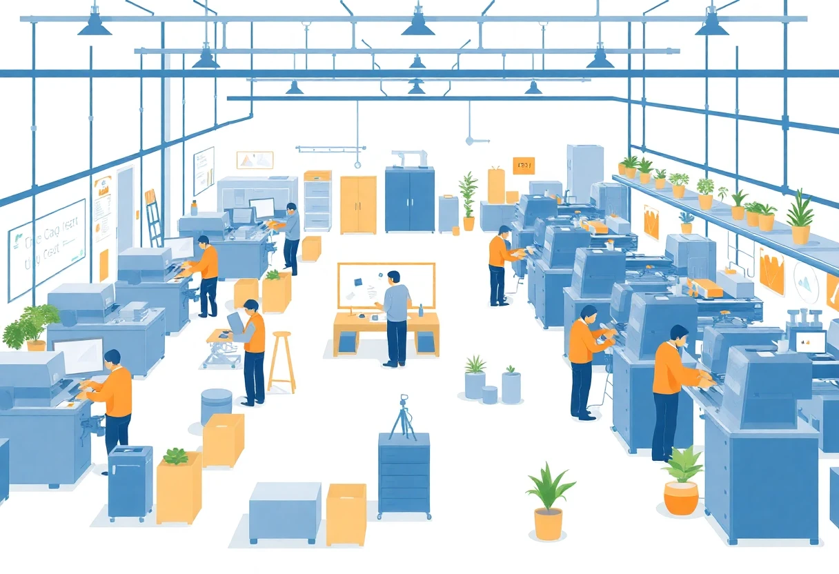Factory job setting