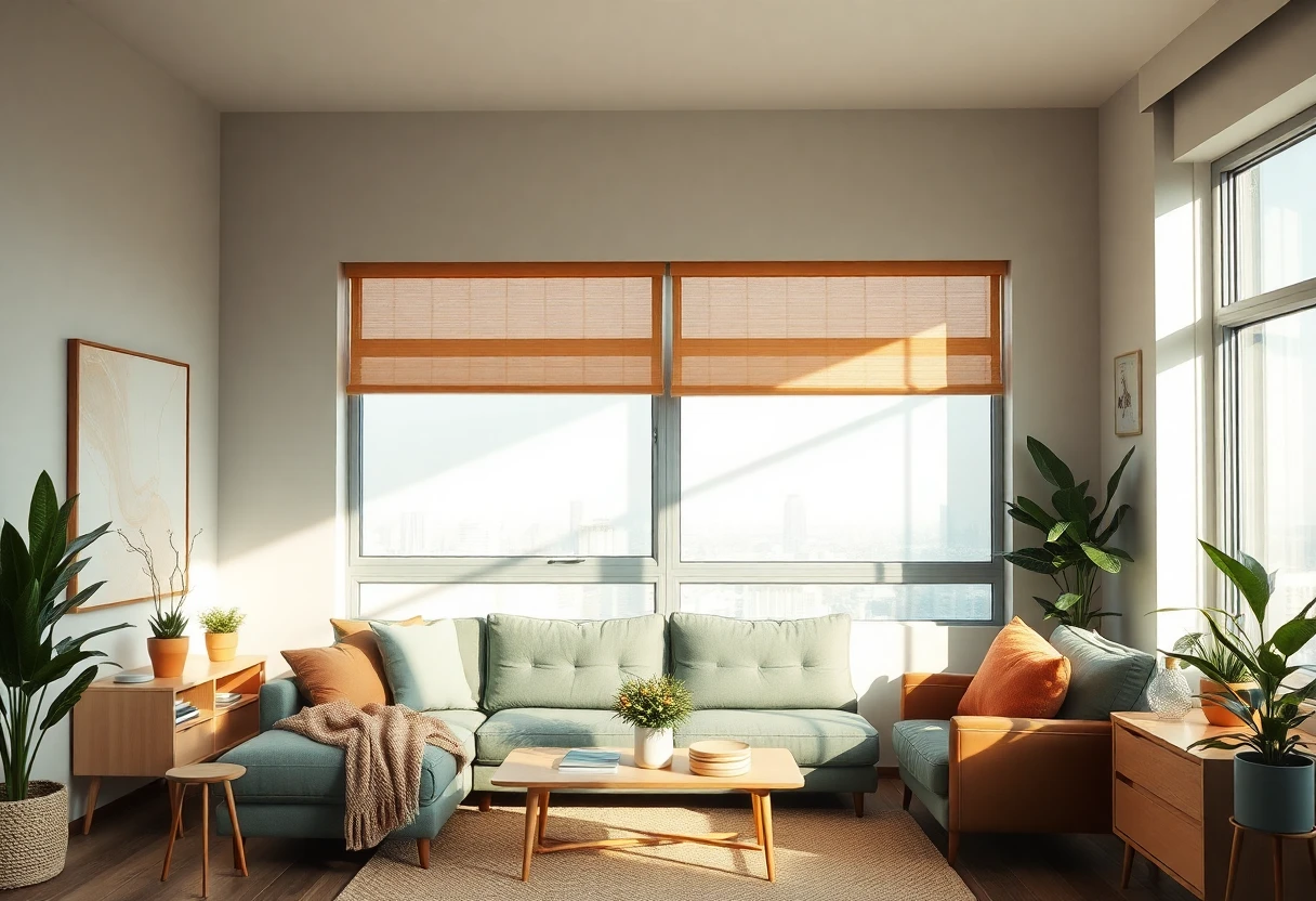 Cozy apartment living room