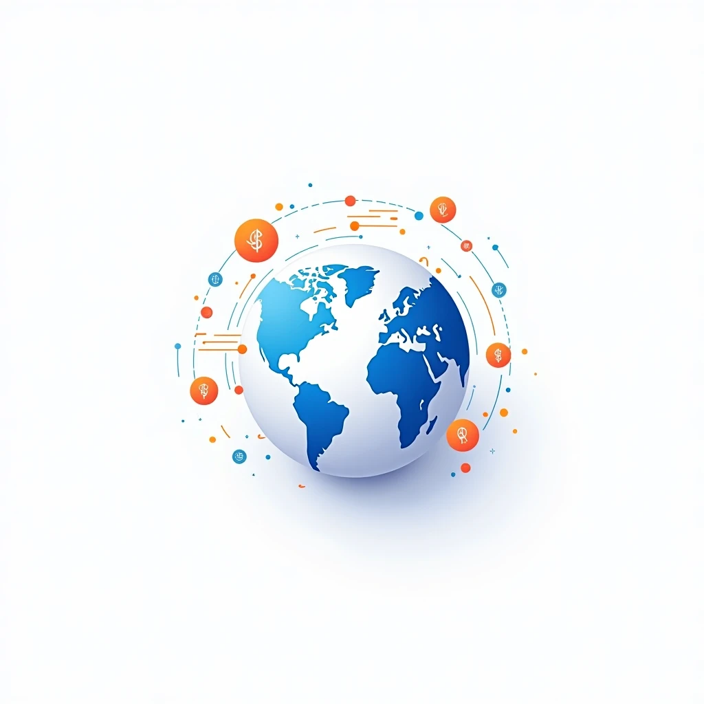 Global finance concept