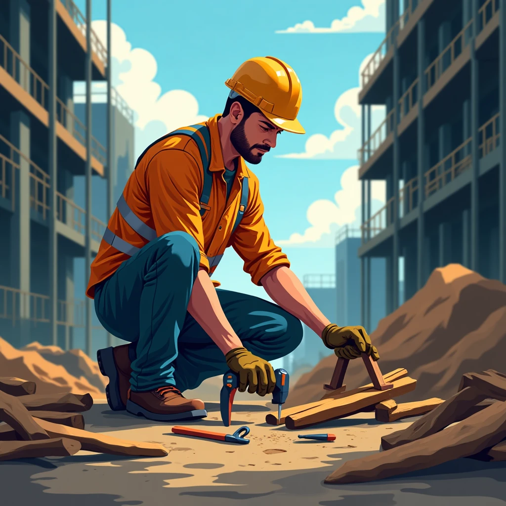 Specialized construction worker
