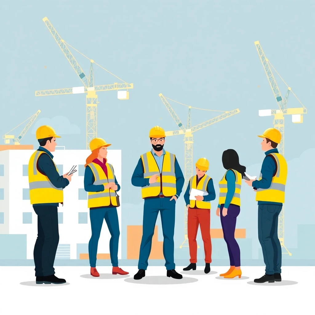 Long-term construction project discussion