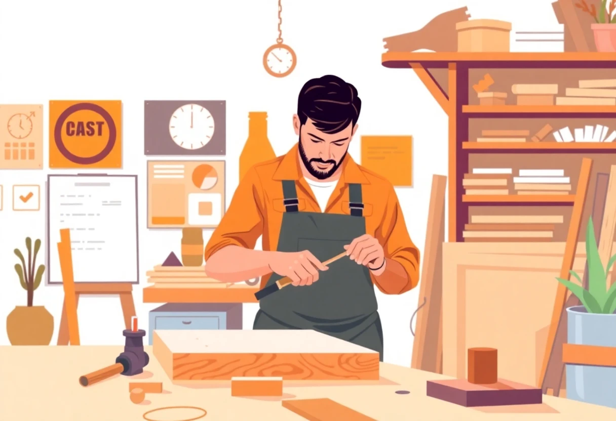 Skilled hands-on construction work