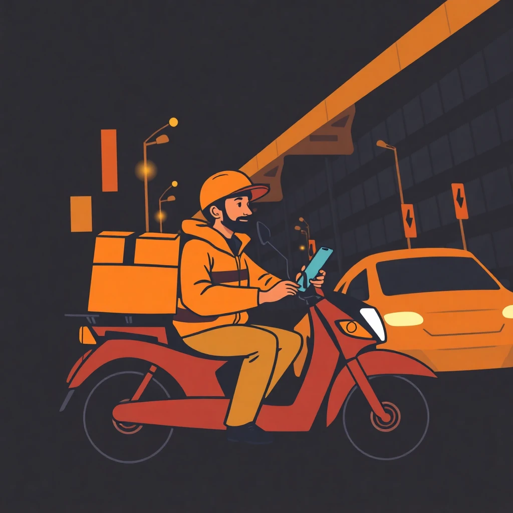 Dynamic delivery driver